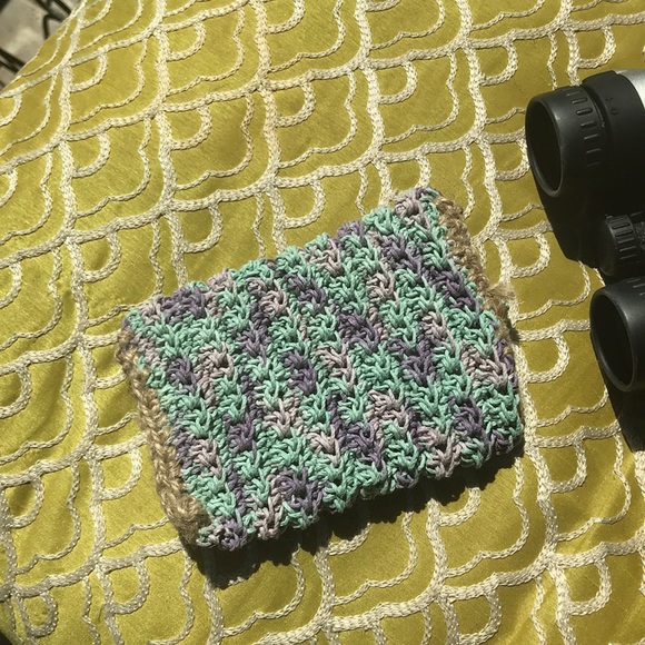 Small pastel blues wallet - Picture 2 of 3